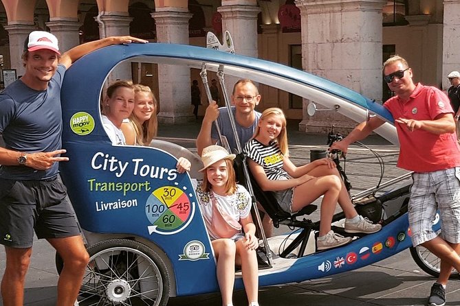 Nice: private guided Tour by electric taxi bike - Price and what $96.75 per group really covers
