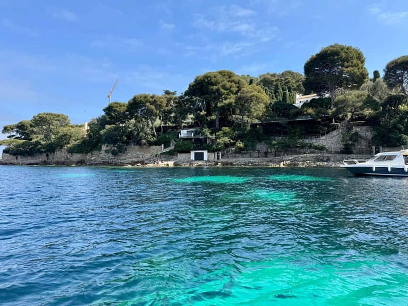 Nice: Secret Riviera Boat Tour to Mala cave with Snorkeling - Saint-Jean-Cap-Ferrat cruising, preserved coast with villa-and-pines vibes