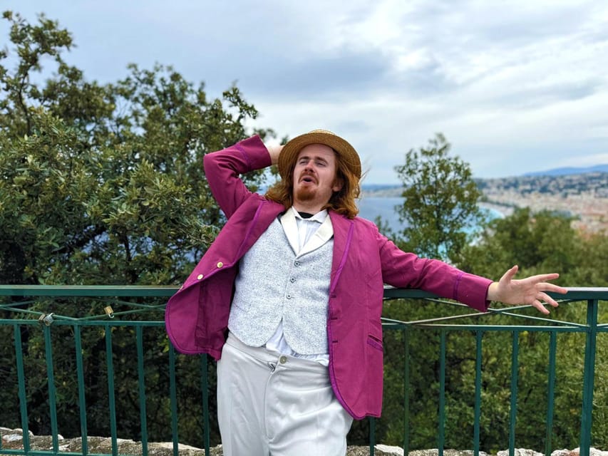 Nice: Theatrical History Tour - Secrets of the Castle Hill - Stop 1: Place Garibaldi and the First Wave of Characters