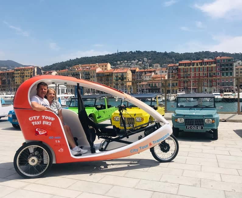 Nice : Visite privé 1H en Vélotaxi avec un guide local. - Why a 1-Hour Velotaxi Works So Well in Nice