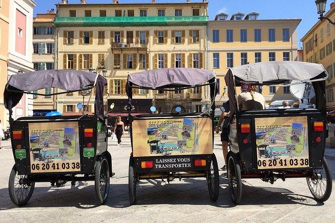 Original Nice city tour ( pedicab-vélo taxi) - Garibaldi Square and Palais de Justice: when the stops feel like city-story time