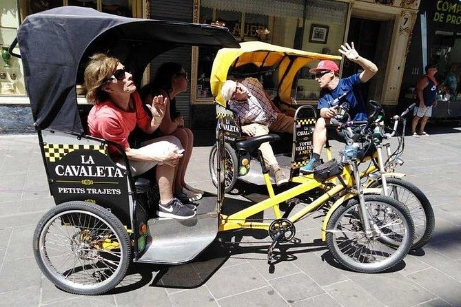 Original Nice city tour ( pedicab-vélo taxi) - Monument aux Morts and La Rotonde: a mix of remembrance and local texture