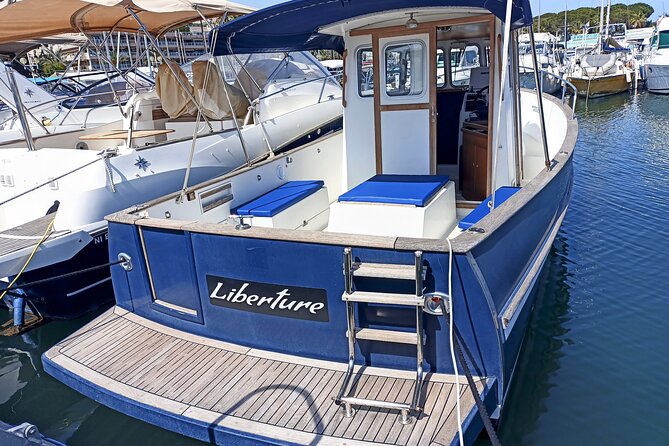 Private Boat Tour Cannes Lerins Islands - Anchor time: swim, snorkel, paddle board, and the treasure hunt in crystal water