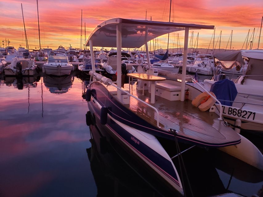 Private catamaran trip in the Bay of Juan les Pins at sunset - Why This Sunset Catamaran Feels Different From the Usual Boat Tour