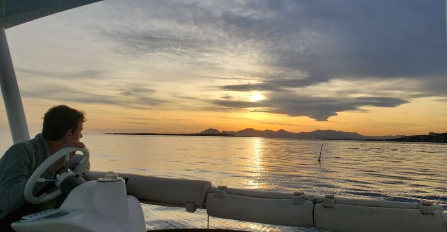 Private catamaran trip in the Bay of Juan les Pins at sunset - SeaZen Start Point and What to Do Before You Step Aboard