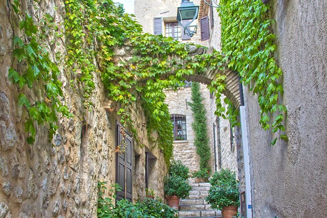 Private Day Trip: Provence Countryside by Minivan from Nice - Gourdon and the viewpoint circuit: Tourrettes-sur-Loup, Loup Gorges, and big views