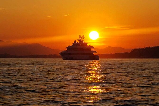 Private Sunset Cruise in Juan les Pins - Stop 1: Cap dAntibes for villa views and the Cap-Eden Roc aura