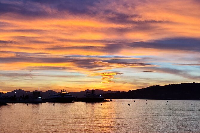 Private Sunset Cruise in Juan les Pins - Stop 2: Port de lOlivette and the pointus fishing boats