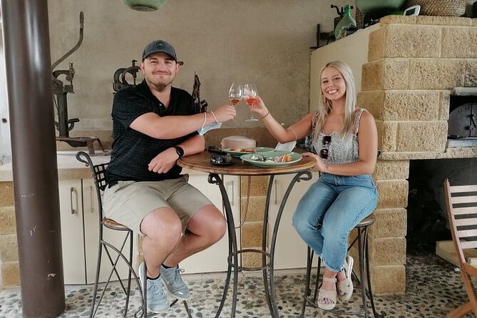 Provence Organic Wine Small Group Half Day Tour with Tastings from Nice - Stop 2 at Domaine de la Source: family-run Bellet and patio food pairings