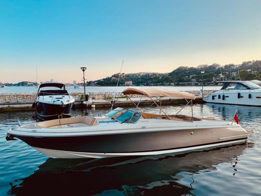 Saint-Jean-Cap-Ferrat: French Riviera Luxury Cruise - La Mala beach at Cap d’Ail, plus free water toys and a cave swim option
