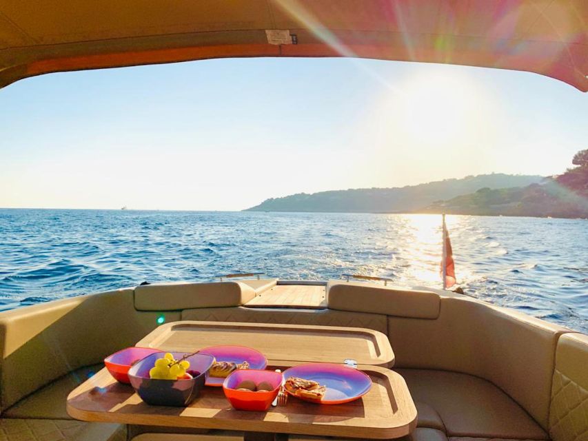 Saint-Jean-Cap-Ferrat: French Riviera Luxury Cruise - The Eze-sur-Mer stop: rosé aperitif with snacks and a famous-water swim