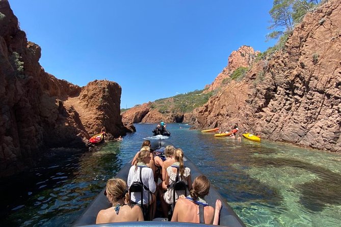 Sea excursion - Estérel Massif by boat - Speedboat reality check: swimming, snorkeling, and comfort