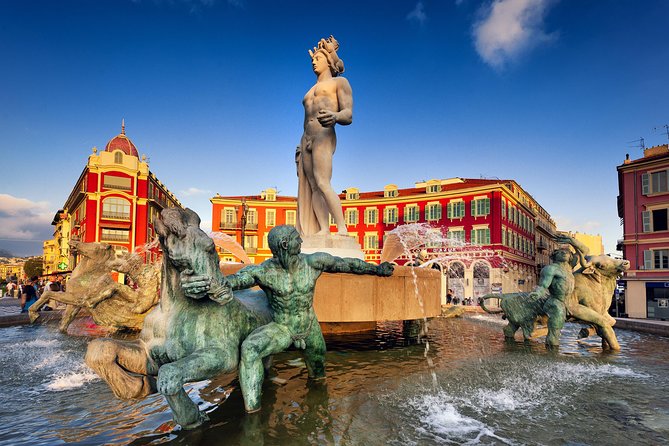 Secrets of Nice: Exclusive Private Walking Tour of Nice - Place Massena: where the tour explains Nice’s main stage