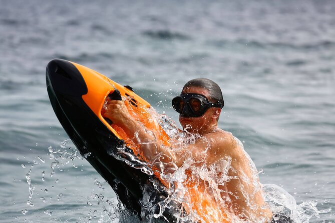 Session of 30 minutes of Unique Sensations in Underwater Scooter - Why an electric underwater scooter in the French Riviera feels uncommon