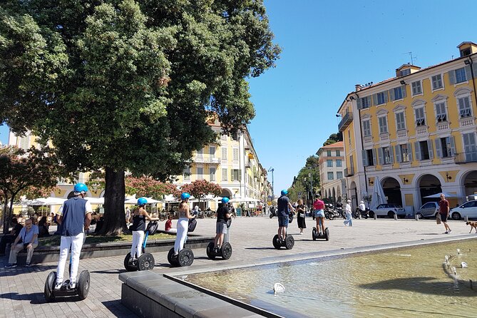 Sightseeing tour of Nice : 3 hours Nice Segway XXL circuit - Castle Hill garden finish, the waterfall, and the Baie des Anges panorama