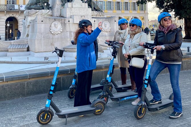 The essentials of Nice by electric scooter 1H30 - Statue of Liberty in Nice, Bartholdi’s quieter cousin