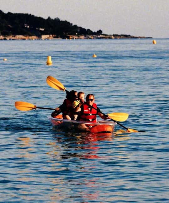 Transparent Kayak Rental (two-seater) - Why a transparent kayak makes the Riviera feel different