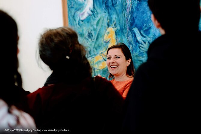 Visit Marc Chagall Museum - Inside the museum: easy to stroll, focused to enjoy