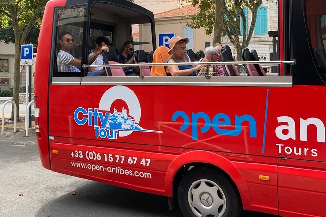 Visit of Antibes Juan-Les-Pins by convertible bus - Why a convertible bus route makes Antibes feel easy
