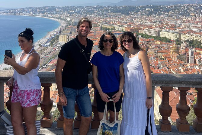 Walking tour of Nice, the old town & the Coline du Château - Old Town orientation through pastel lanes and the smell of food